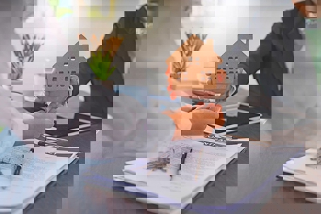 Signing to purchase a house