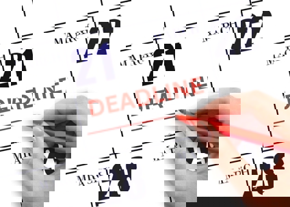 Deadline on Calendar